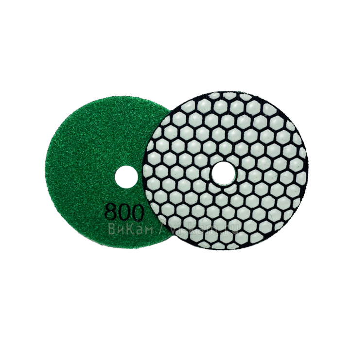 Алм. гиб. диск ВК hexagonal сух. D100 №800