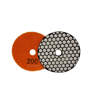 Алм. гиб. диск ВК hexagonal сух. D100 №200