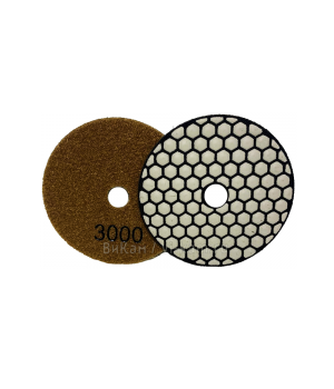 Алм. гиб. диск ВК hexagonal сух. D100 №3000