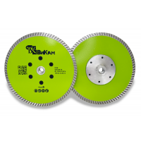 Отр. диск "ВиКам зеленый" по граниту с фл. М14 D180