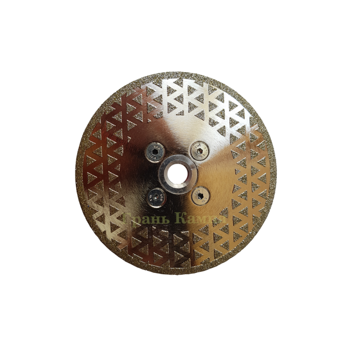 Отр. диск "ВК" по мрамору зачистной 1-сторона с фл. М14 D105