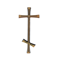 Крест православный латунный Н20