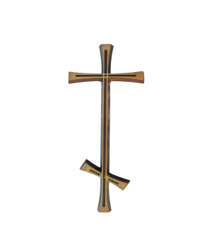 Крест православный латунный Н20