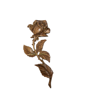 Роза латунная Н25 левая