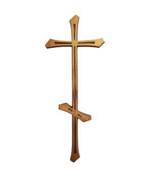 Крест православный латунный Н44