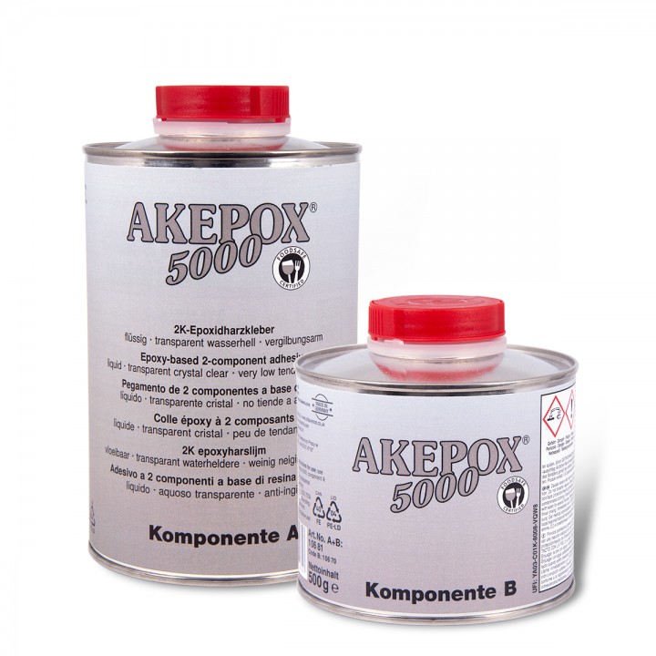 10681 Эпоксидный клей AKEMI AKEPOX 5000 прозрачный бесцветный 1.5 кг