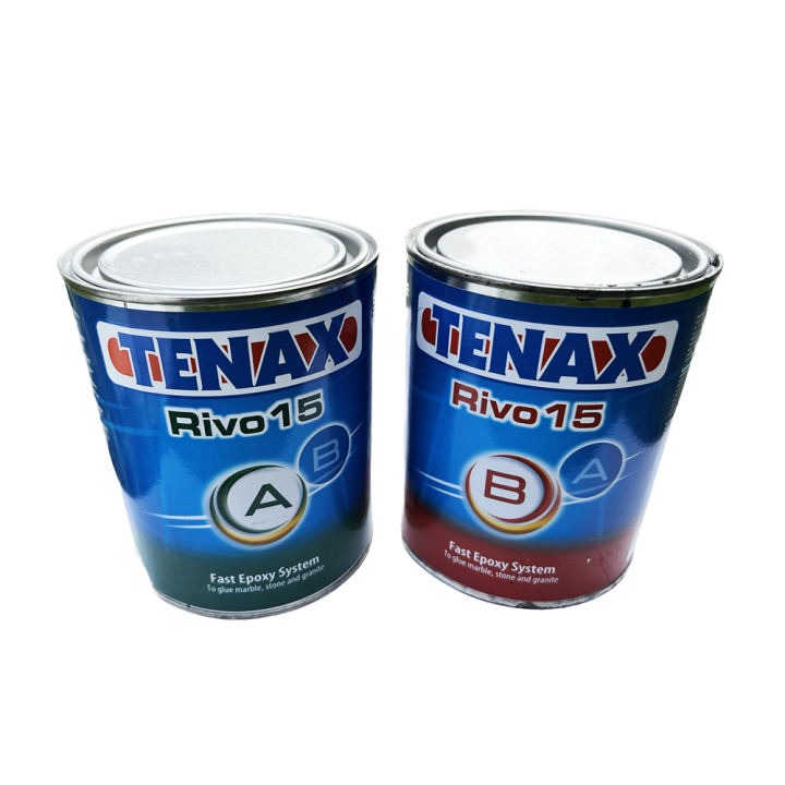 Эпоксидный клей TENAX RIVO-15 (A+B 1/1) черный (3 кг)